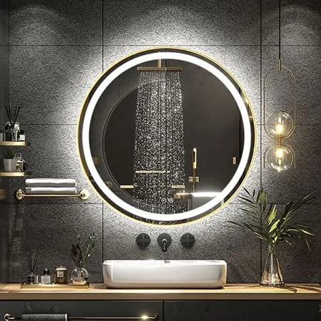 Светодиодные зеркала Smart Touch с рамкой из алюминиевого сплава